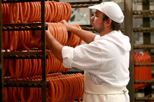 Produktion Fleischwaren Holnburger