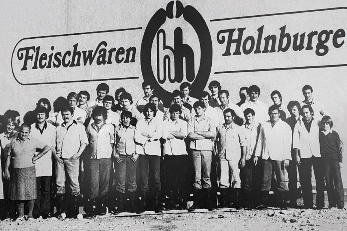 Firmengeschichte Fleischwaren Holnburger